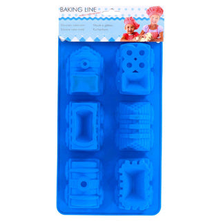 Load image into Gallery viewer, No brand bakvorm trein huis sili | 3 stuks
