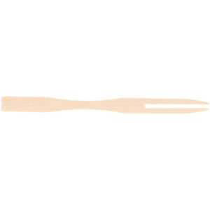 Eco-import bamboo cocktailvorkjes 72 stuks