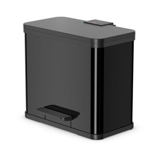 Afbeelding laden in galerijviewer, Hailo öko trio plus prullenbak - 3 x 9l - zwart
