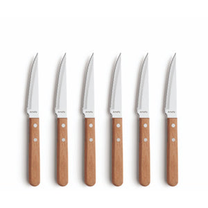 Amefa pizza steak messenset 6-delig