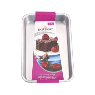 Load image into Gallery viewer, Patisse silver-top brownievorm 28 x 18 cm | 4 stuks
