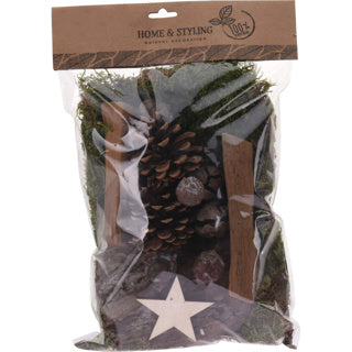 No brand kerst potpourri mix 150 gram natural | 4 stuks