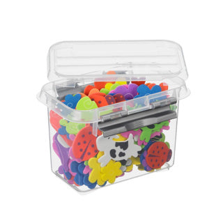 Load image into Gallery viewer, Sunware q-line opbergbox 0.8l transparant | 2 stuks
