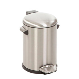 Eko vepa bins pedaalemmer belle deluxe mat rvs 3 liter