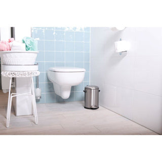 Eko vepa bins pedaalemmer belle deluxe mat rvs 3 liter