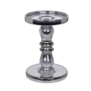 No brand kandelaar grijs luster effect