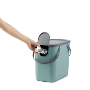 Rotho albula afvalscheiders - bpa vrij - 25l - groen