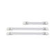 Brabantia strijkplankhoesspanners set a 3 wit | 2 stuks