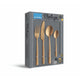 Amefa manille vintage - goud - 16 delige bestekset - 4 persoons - rvs - vaatwasmachinebestendig - 18 0