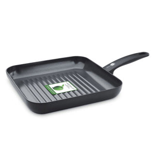 Load image into Gallery viewer, Greenpan cambridge black grillpan ø28 cm (voor alle warmtebronnen)
