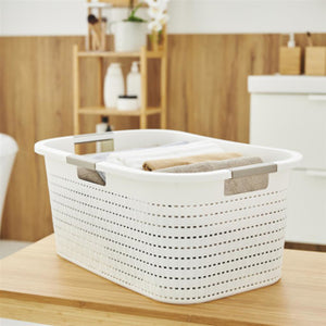 Rotho wasmand 40l country wit