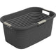 Rotho wasmand 40l country antraciet