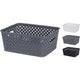 Mand 25 x 20 x 10 cm 3 assorti | 4 stuks