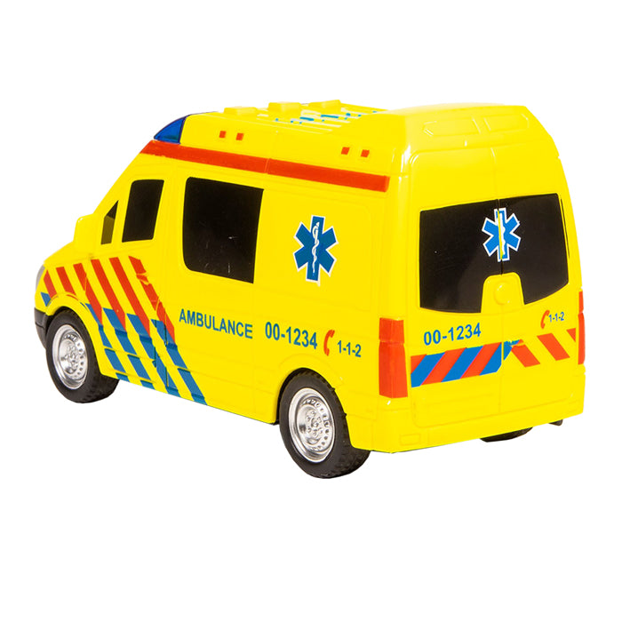 ギャラリービューアに画像をロードする, 112 rescue racers ambulance met licht en geluid
