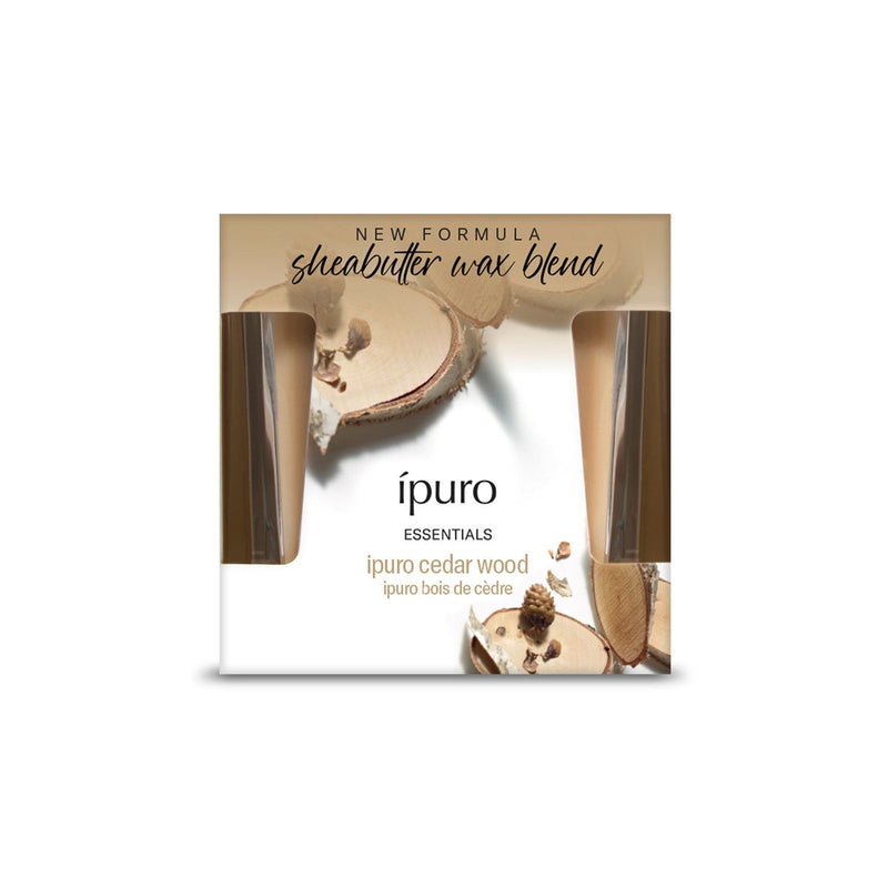 Afbeelding laden in galerijviewer, Ipuro geurkaars cedar wood 125gr.
