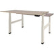 Schaffenburg zit-sta bureau dextro plus desk 180x80 robson oak 25mm-wit