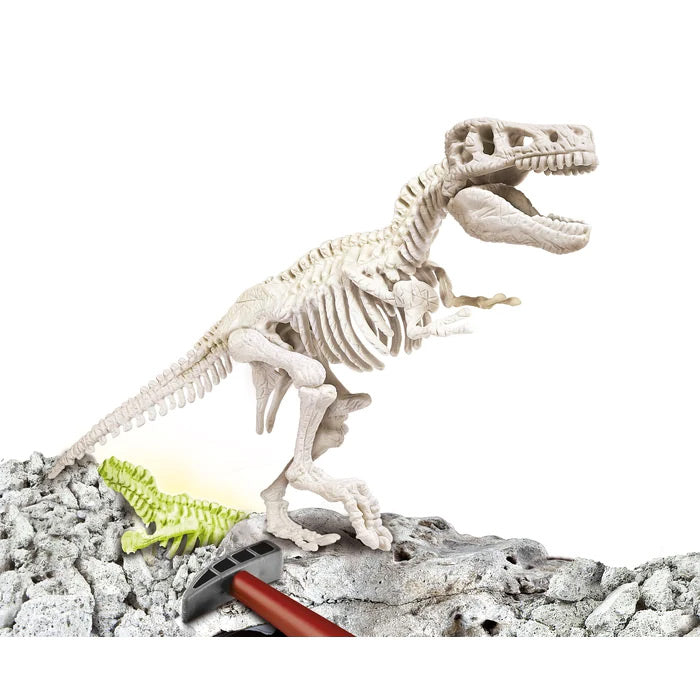 Load image into Gallery viewer, Clementoni wetenschap spel archeospel - t-rex fluo
