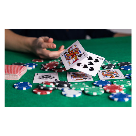 Clown games poker set in aluminium koffer