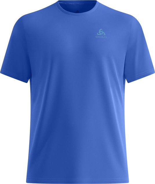 Odlo essential flyer hardloopshirt - mannen - dazzling blue - l