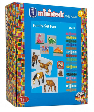 Ministeck - mozaïek - family fun - xl box - 1800dlg.