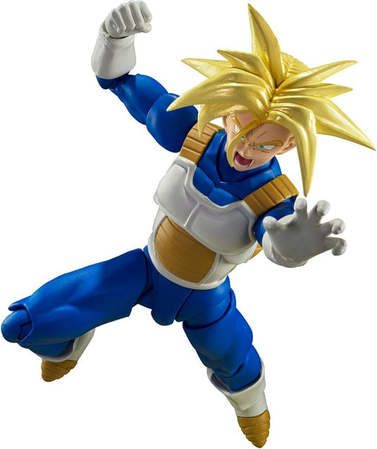 Bandai tamashii nations dragon ball z s.h. figuarts super saiyan trunks infinite latent super power ver. 14 cm action figuur