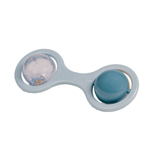 Little dutch bal rammelaar blauw