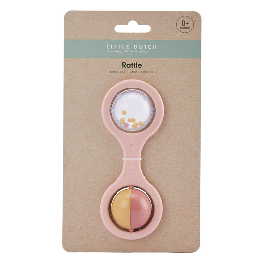 Little dutch bal rammelaar roze