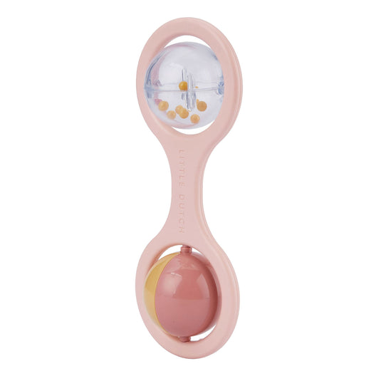 Little dutch bal rammelaar roze