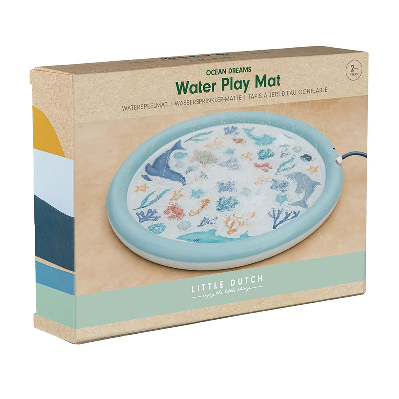 Load image into Gallery viewer, Little dutch ocean dreams waterspeelmat blauw, 150cm
