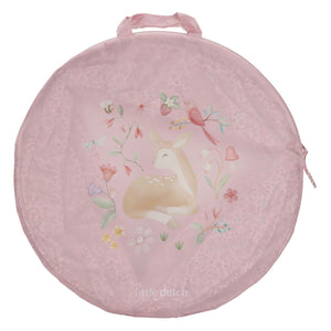 Rubo toys little dutch fairy garden kruiptunnel 180x46 cm roze