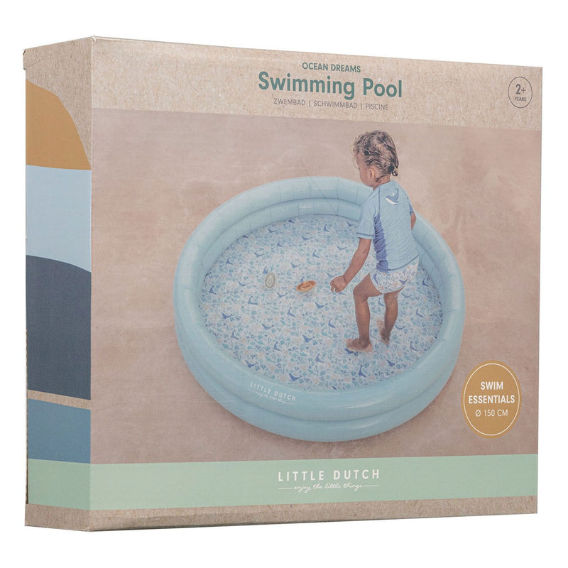 Load image into Gallery viewer, Little dutch ocean dreams zwembad blauw, 150cm
