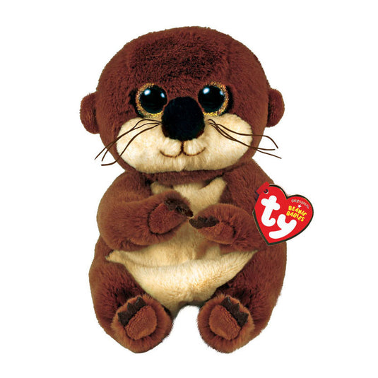 Ty beanie babies bellies mitch otter, 15cm