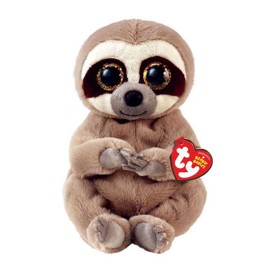 Ty beanie babies knuffel luiaard silas 15 cm