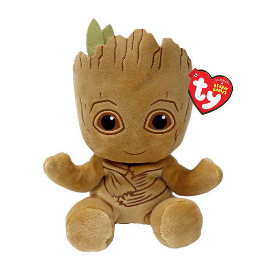 Ty beanie babies marvel groot soft, 15cm