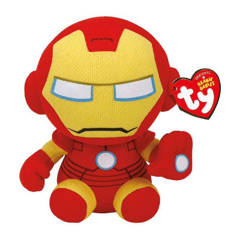 Afbeelding laden in galerijviewer, Ty beanie iron man, 15cm
