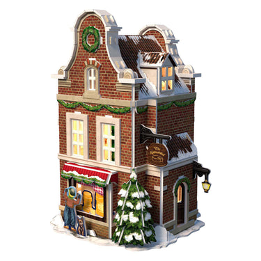 Cubic fun 3d puzzel kaaswinkel met led verlichting