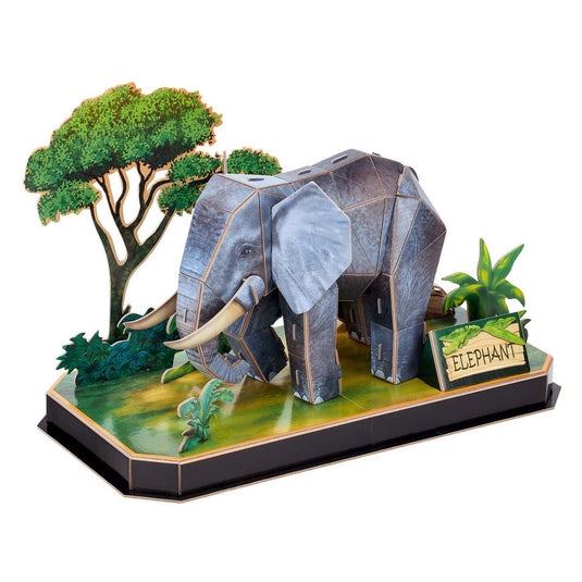 Cubic fun 3d puzzel olifant