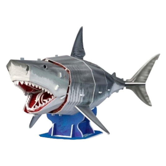 Cubic fun 3d puzzel national geographic witte haai