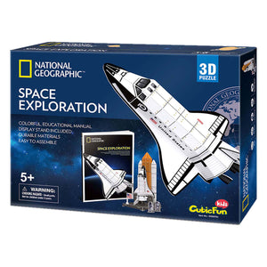 Cubic fun 3d puzzel national geographic ruimte ontdekken