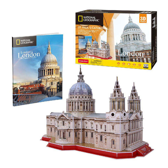 Cubic fun 3d puzzel national geographic st. paul kathedraal