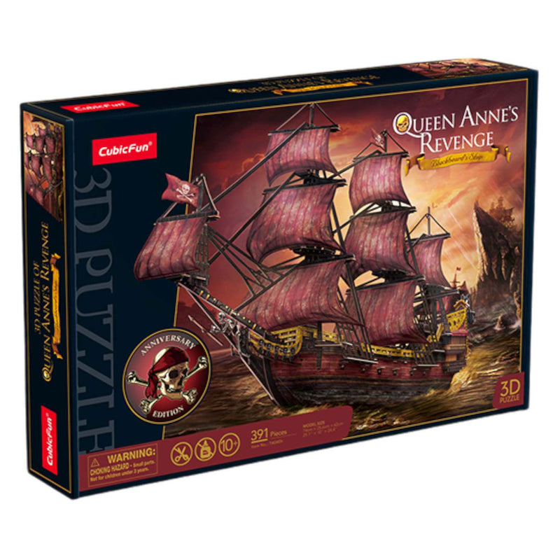 Load image into Gallery viewer, Cubic fun 3d puzzel queen anne revenge
