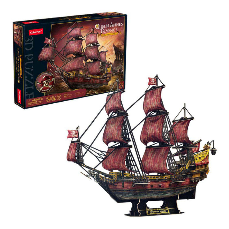 Load image into Gallery viewer, Cubic fun 3d puzzel queen anne revenge
