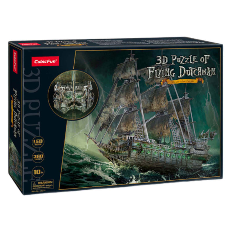 Afbeelding laden in galerijviewer, Cubic fun 3d puzzel flying dutchman led.
