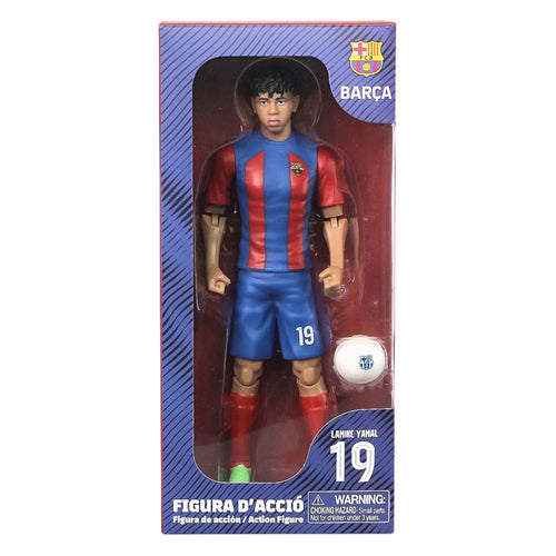 Rc voetbalfiguur fc baelona lamine yamal, 20cm