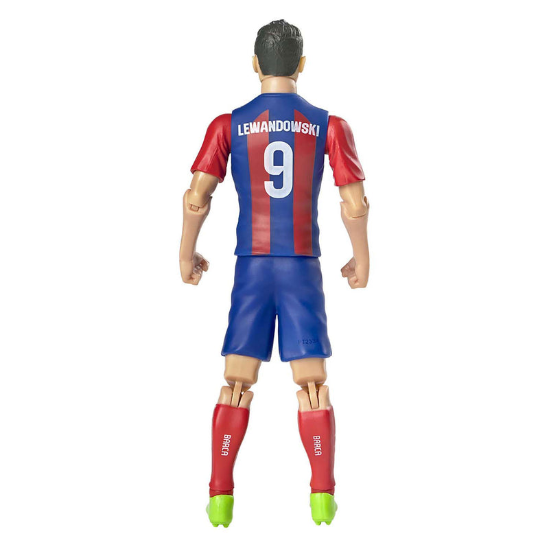 Chargez l'image dans la visionneuse de la galerie, Van der meulen voetbalfiguur fc barcelona robert lewandowski, 20cm
