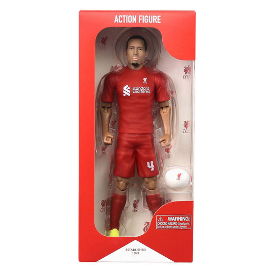 Voetbalfiguur liverpool virgil van dijk, 20cm