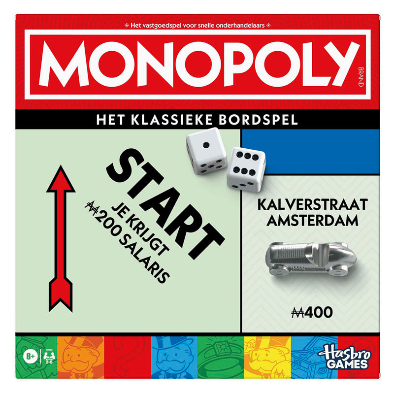 Load image into Gallery viewer, Monopoly het klassieke bordspel 2-6 spelers
