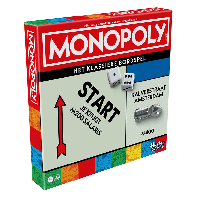Load image into Gallery viewer, Hasbro monopoly het klassieke bordspel 2-6 spelers
