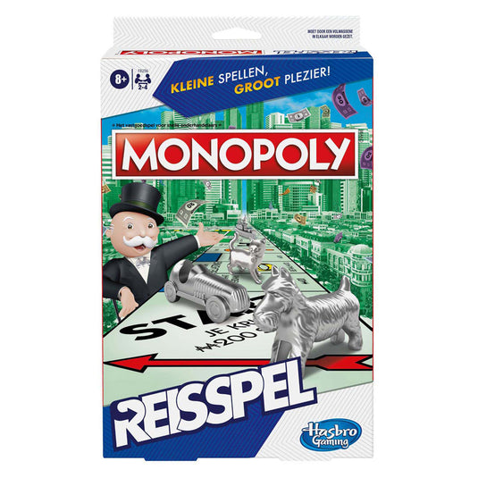 Hasbro monopoly reisspel 2-4 spelers