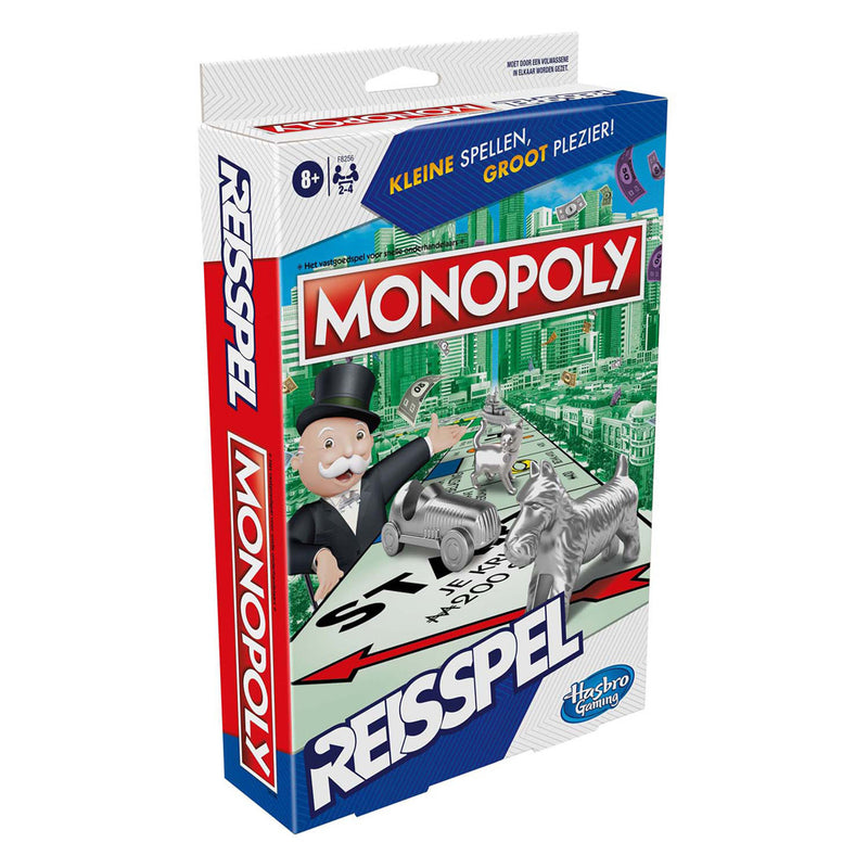Load image into Gallery viewer, Hasbro gaming monopoly reisspel 2-4 spelers
